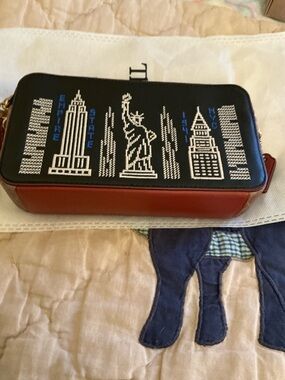 Coach Kira Bag With Embroidered NYC Skyline